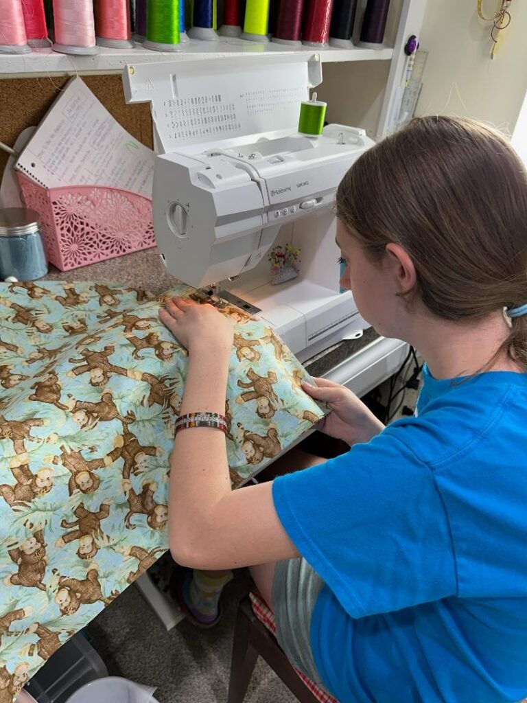create memories with sewing