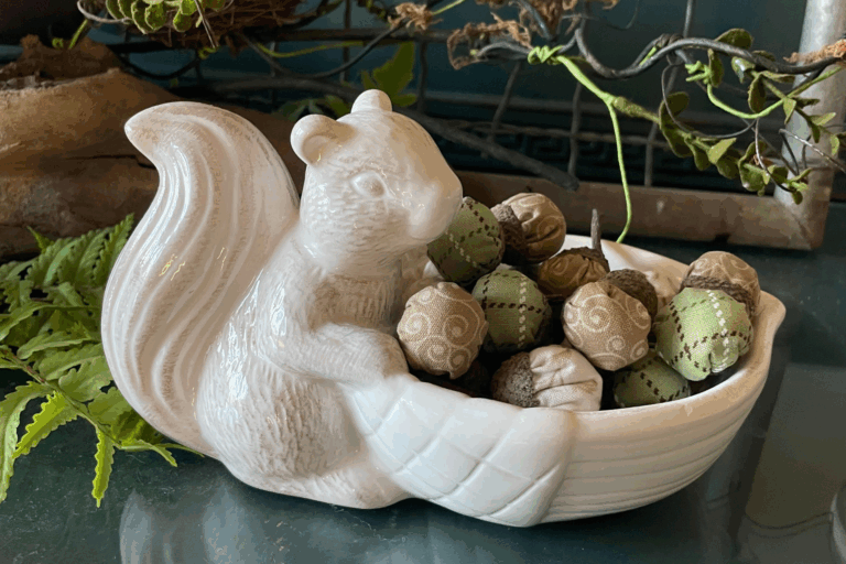 Fabric Acorns: A Simple Fall Craft for Moms and Daughters