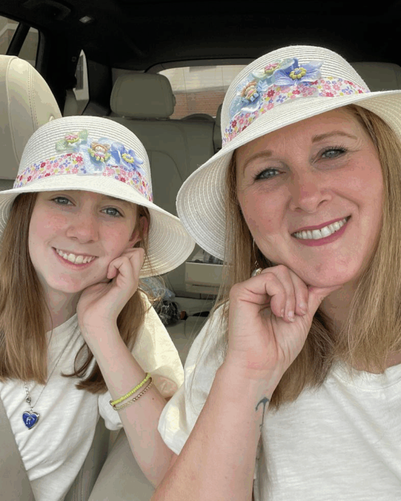 Still Twinning - Holding Onto Connection Through the Teen Years - matching hats