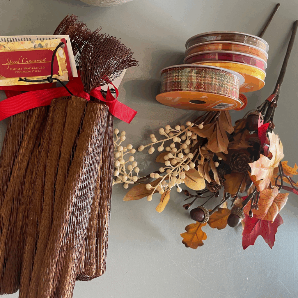 crafting gratitude - twine pumpkin supplies