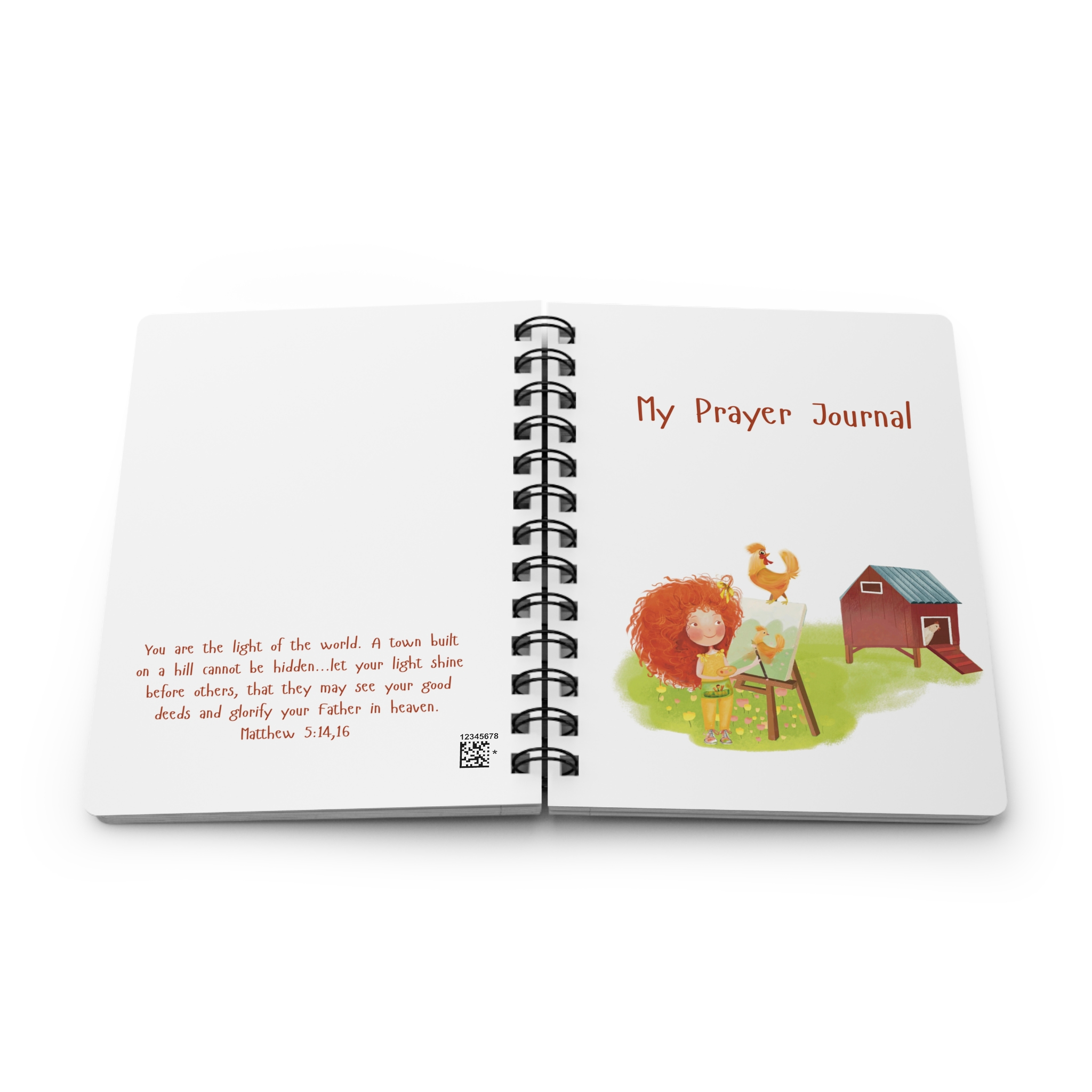 Sweet Grace - Spiral Bound Journal - Image 5