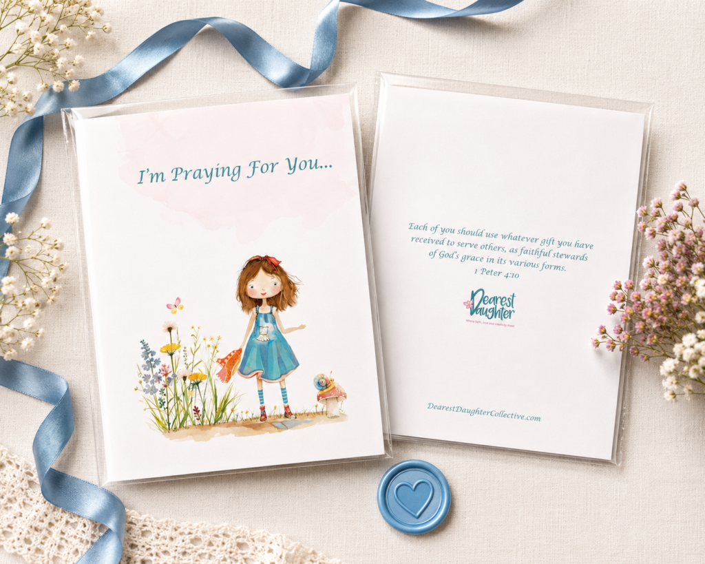Millie "I'm Praying For You" Greeting Card