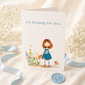 Millie "I'm Praying For You" Greeting Card