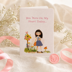 Faith "You Were On My Heart Today" Greeting Card